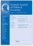 SCOTTISH JOURNAL OF POLITICAL ECONOMY