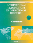 INTERNATIONAL TRANSACTIONS IN OPERATIONAL RESEARCH