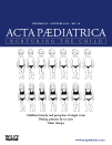 ACTA PAEDIATRICA