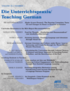 DIE UNTERRICHTSPRAXIS/TEACHING GERMAN