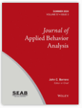 Journal of Applied Behavior Analysis