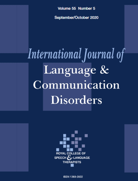International Journal of Language & Communication Disorders