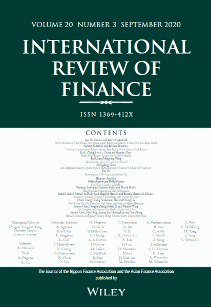 International Review of Finance
