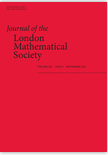 Journal of the London Mathematical Society