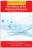 Journal of The History of the Behavioral Sciences