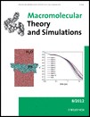 Macromolecular Theory and Simulations