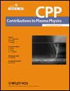 CONTRIBUTIONS TO PLASMA PHYSICS