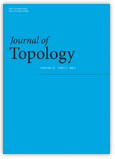JOURNAL OF TOPOLOGY