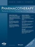 Pharmacotherapy: The Journal of Human Pharmacology and Drug Therapy